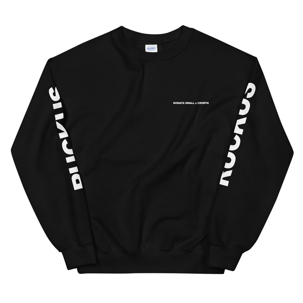Ruckus Sleeve Print Sweatshirt