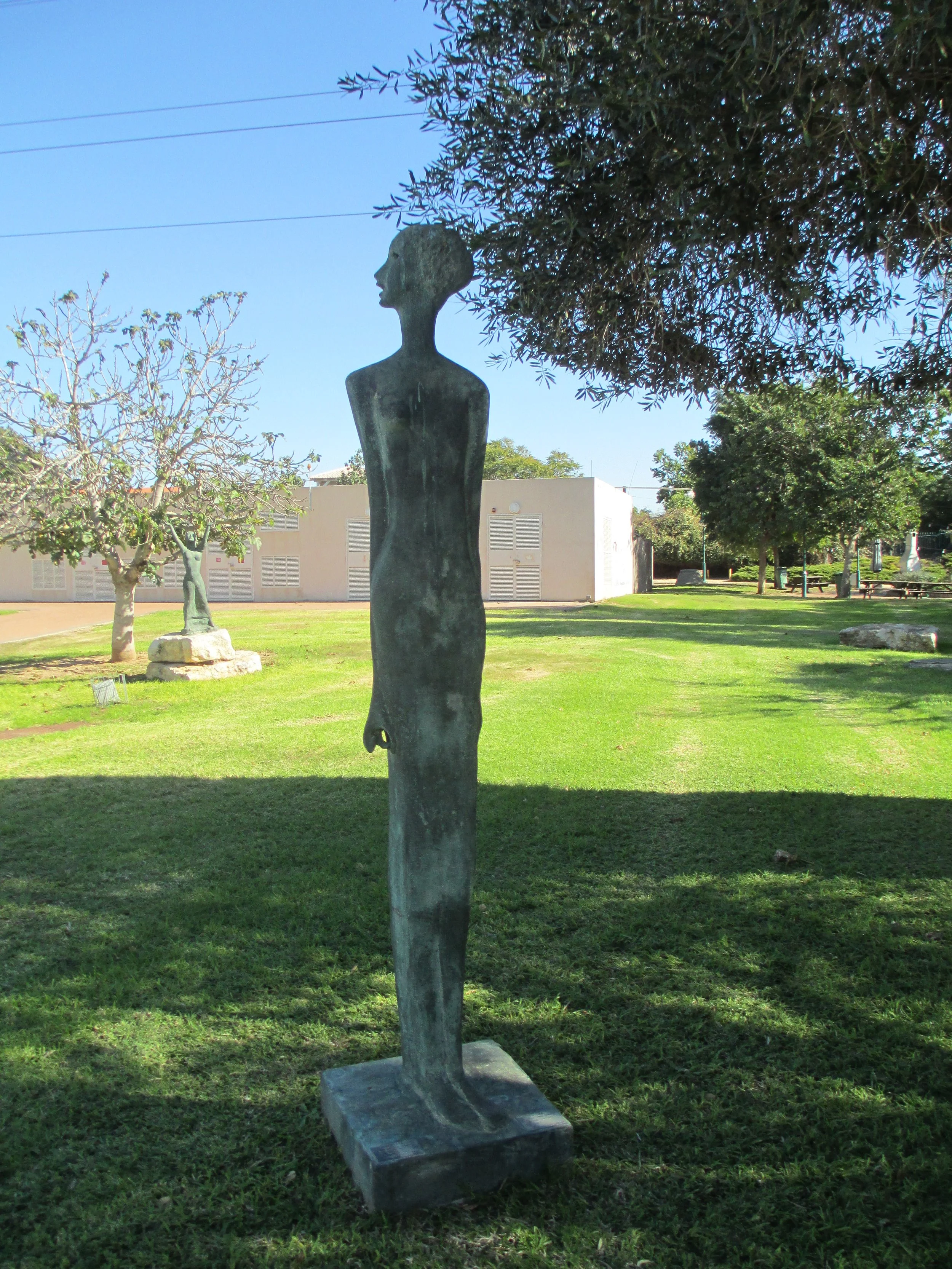 Lot's Wife  (2013), sculpture by Käthe Ephraim Marcus, Protea Village, Israel. Photo:  Dr. Avishai Teicher
