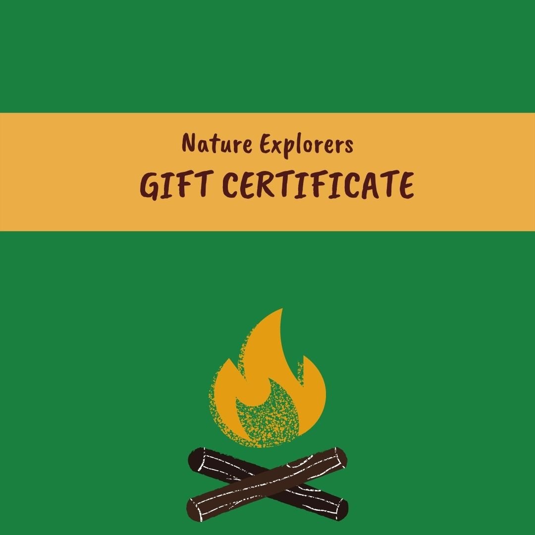 Gift Certificate For Nature Explorers Nature Explorers