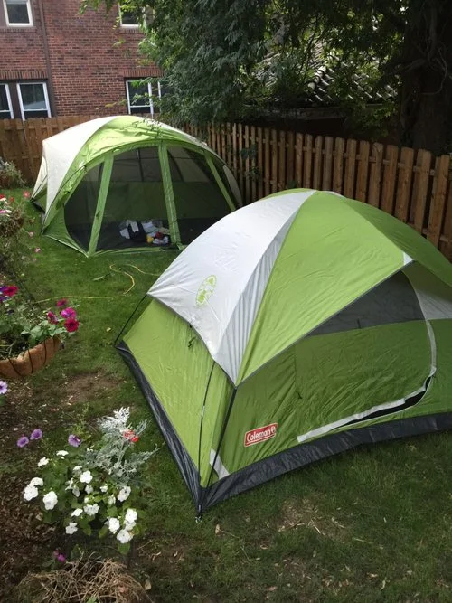 Backyard Camping