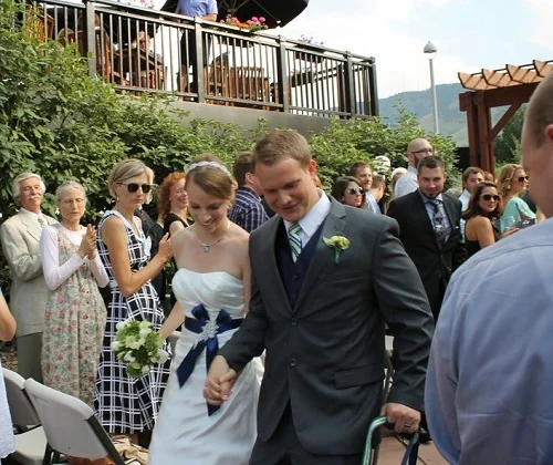 Blake and Molly are hitched in Denver!