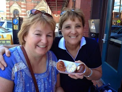 Mom and Aunt Sue Visit Pittsburgh