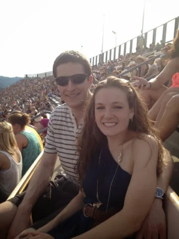 Celebrating my Birthday with Eric Church and Kenny Chesney!
