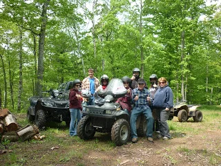 Four-wheelin' and Fishin' at Lake Eva!