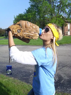 The Girls go to a Brewer's Game!