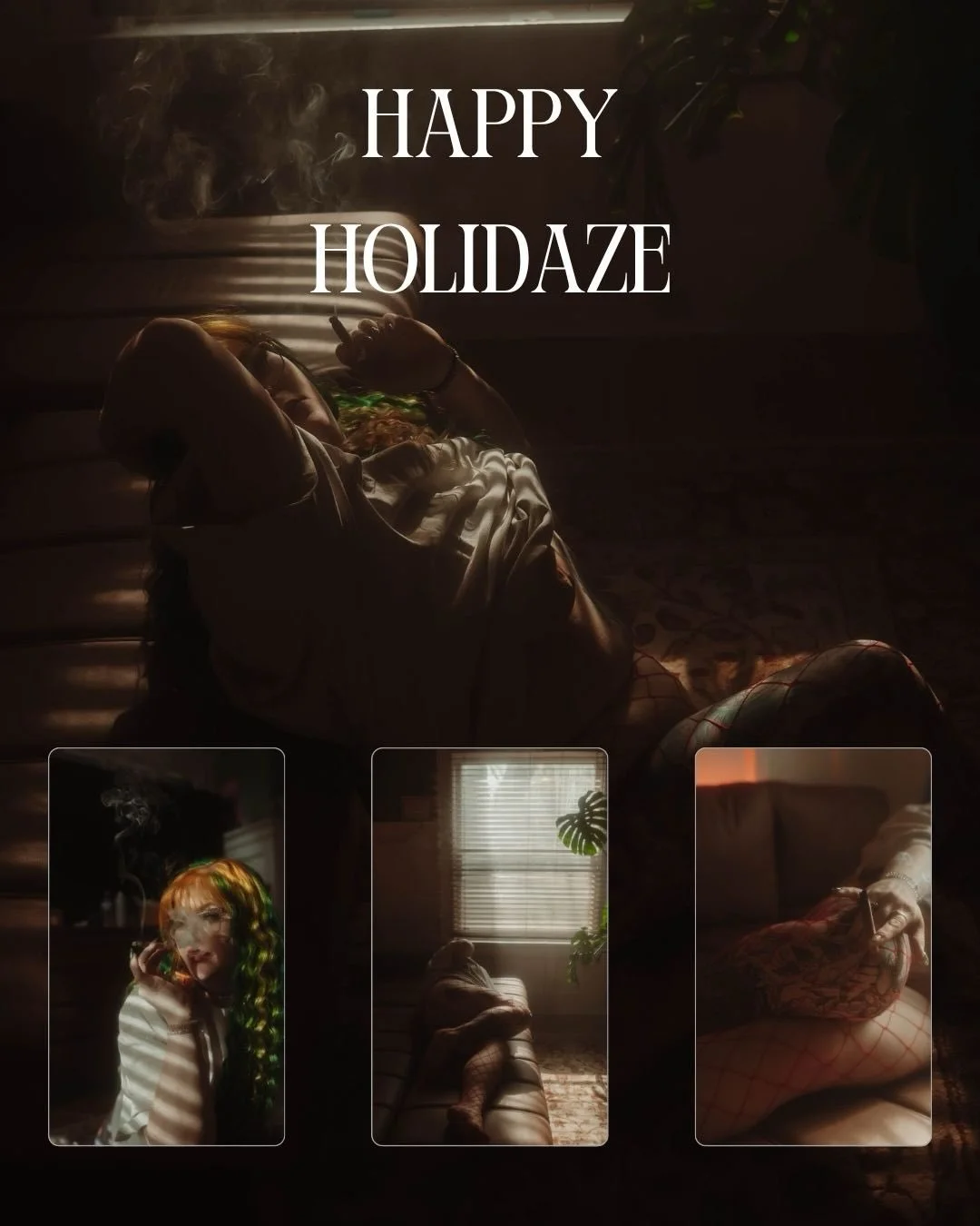 Happy holidaaaaze babies!

I hope you&rsquo;re all enjoying a smokie Monday morning ❤️ from the Queen of Weeds @marissamayhem34 and I