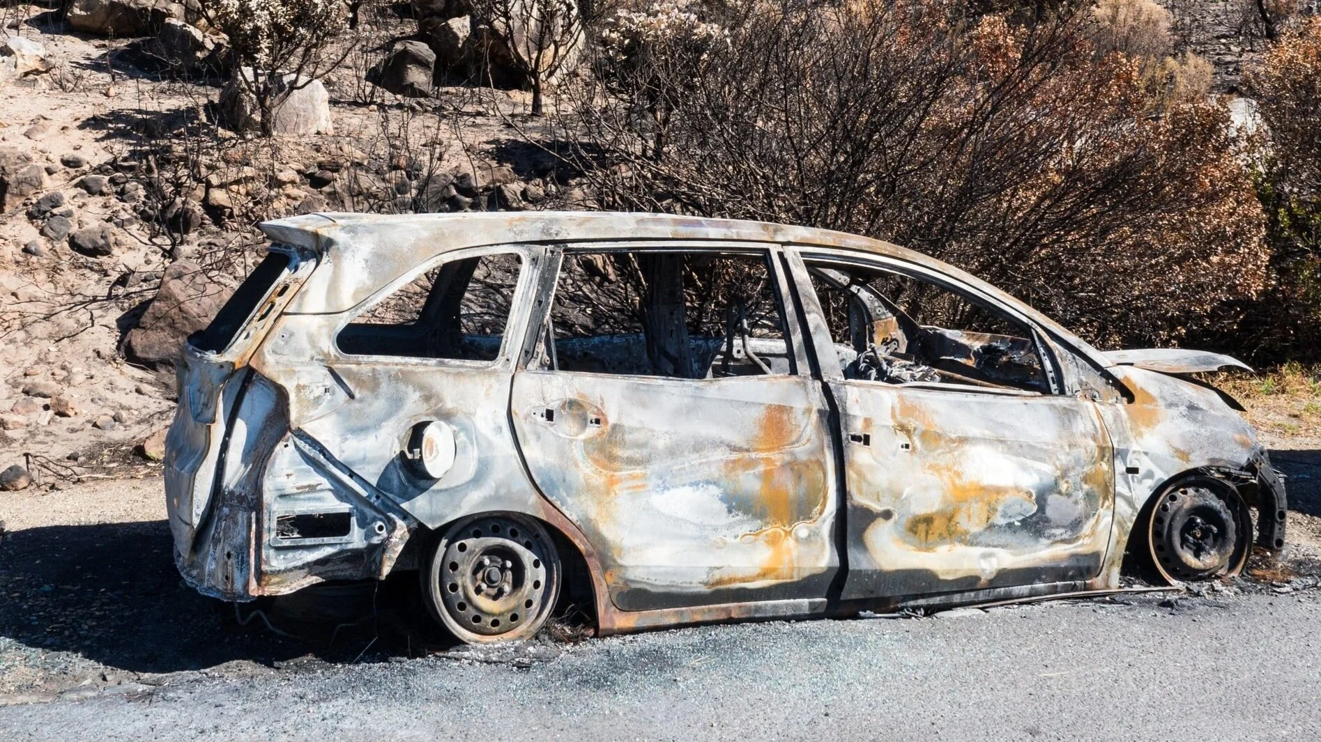 I probably have a little more gas left in me than this car… …but not much.