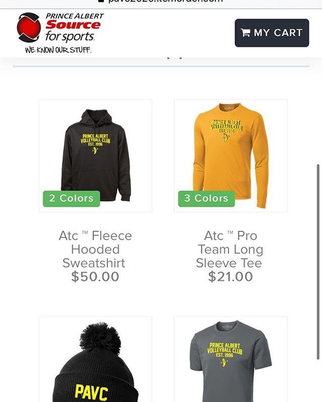 The PAVC Store is back open until Thursday March 5th for those who are still interested! The link is in the bio!