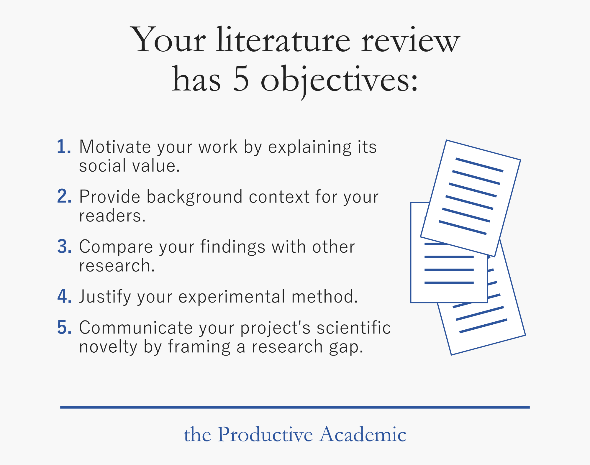 why do we need literature review