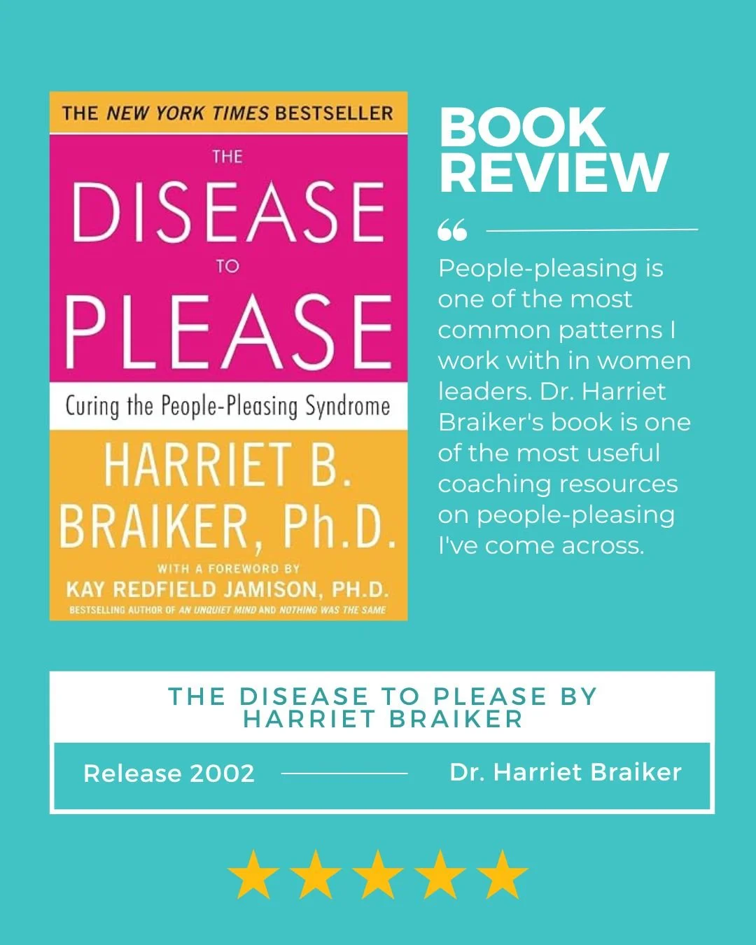 Book Review: The Disease to Please by Harriet Braiker — The Best Coaching Manual on People-Pleasing You've Never Thought to Pick Up