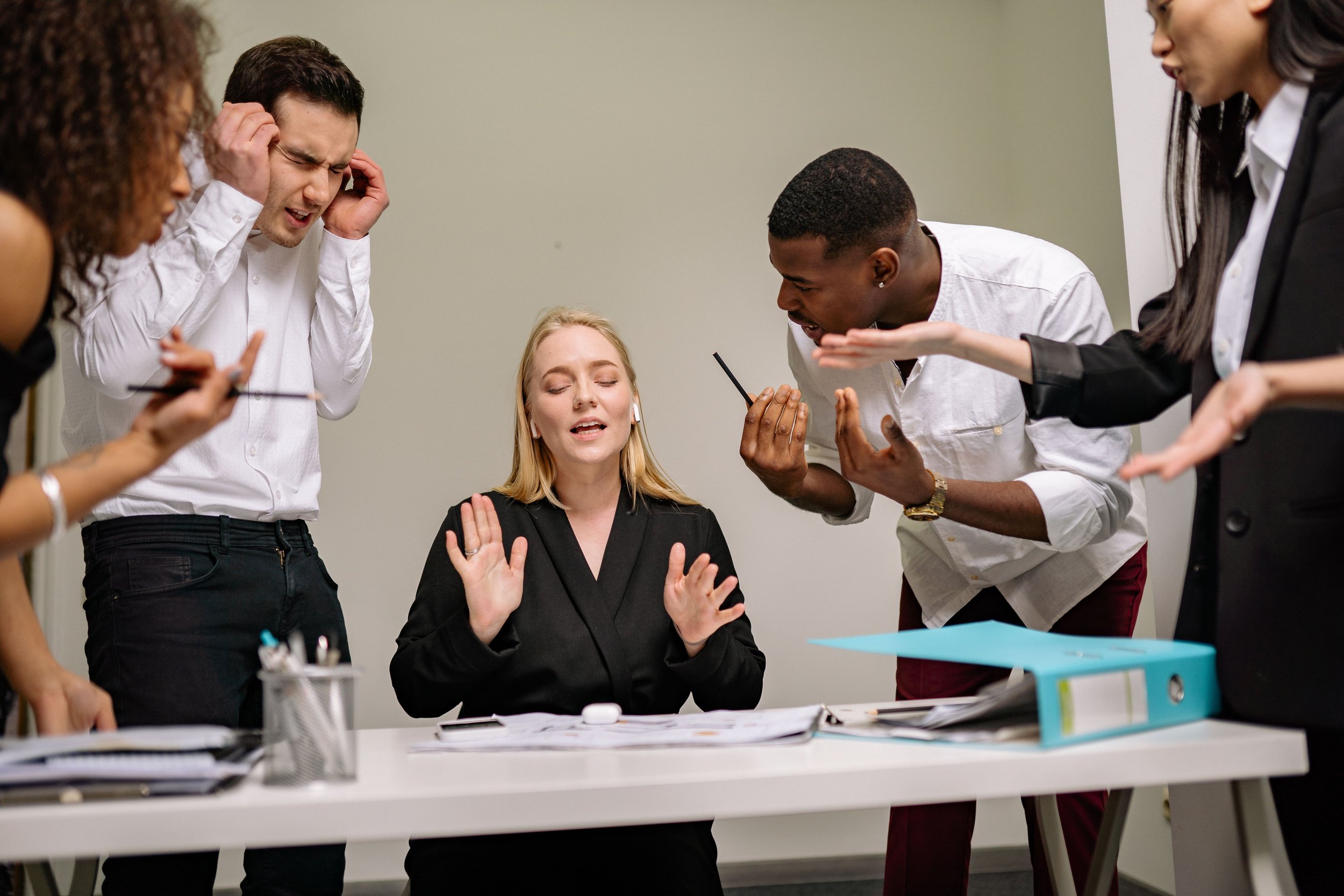 Corporate Leader Learning to Say No