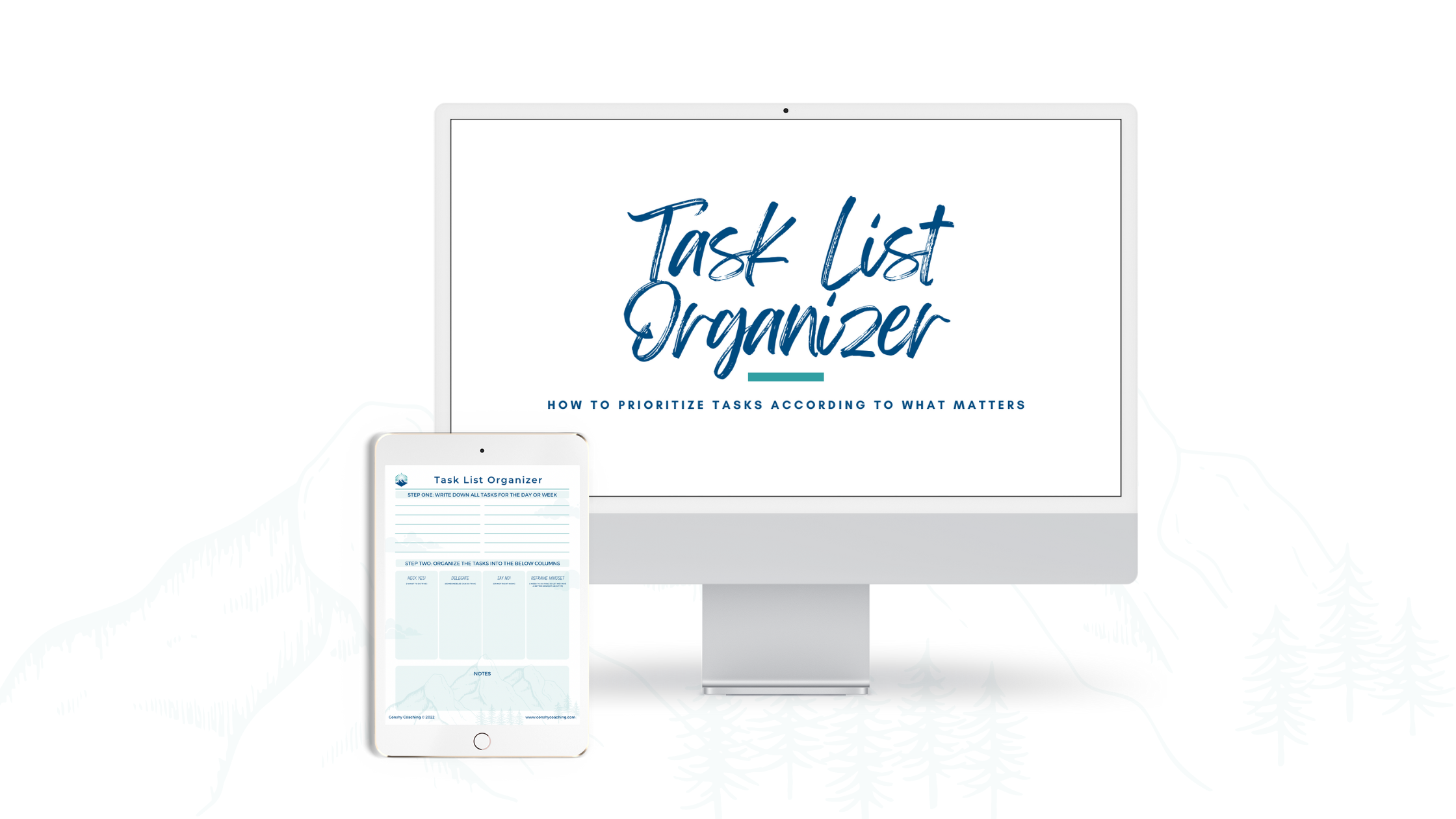 Task List Organizer — Conshy Coaching