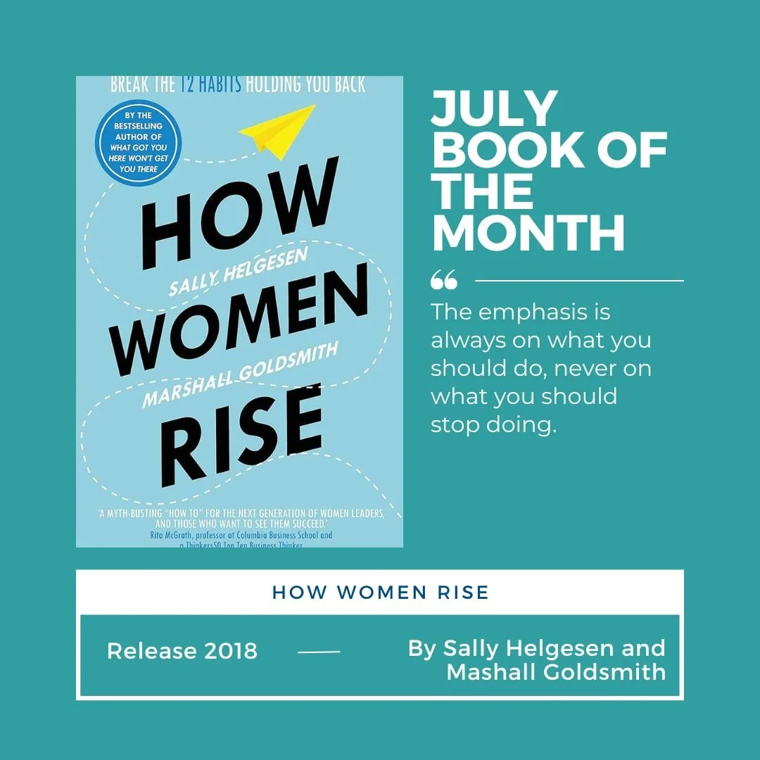July Book Review: How Women Rise — Conshy Coaching