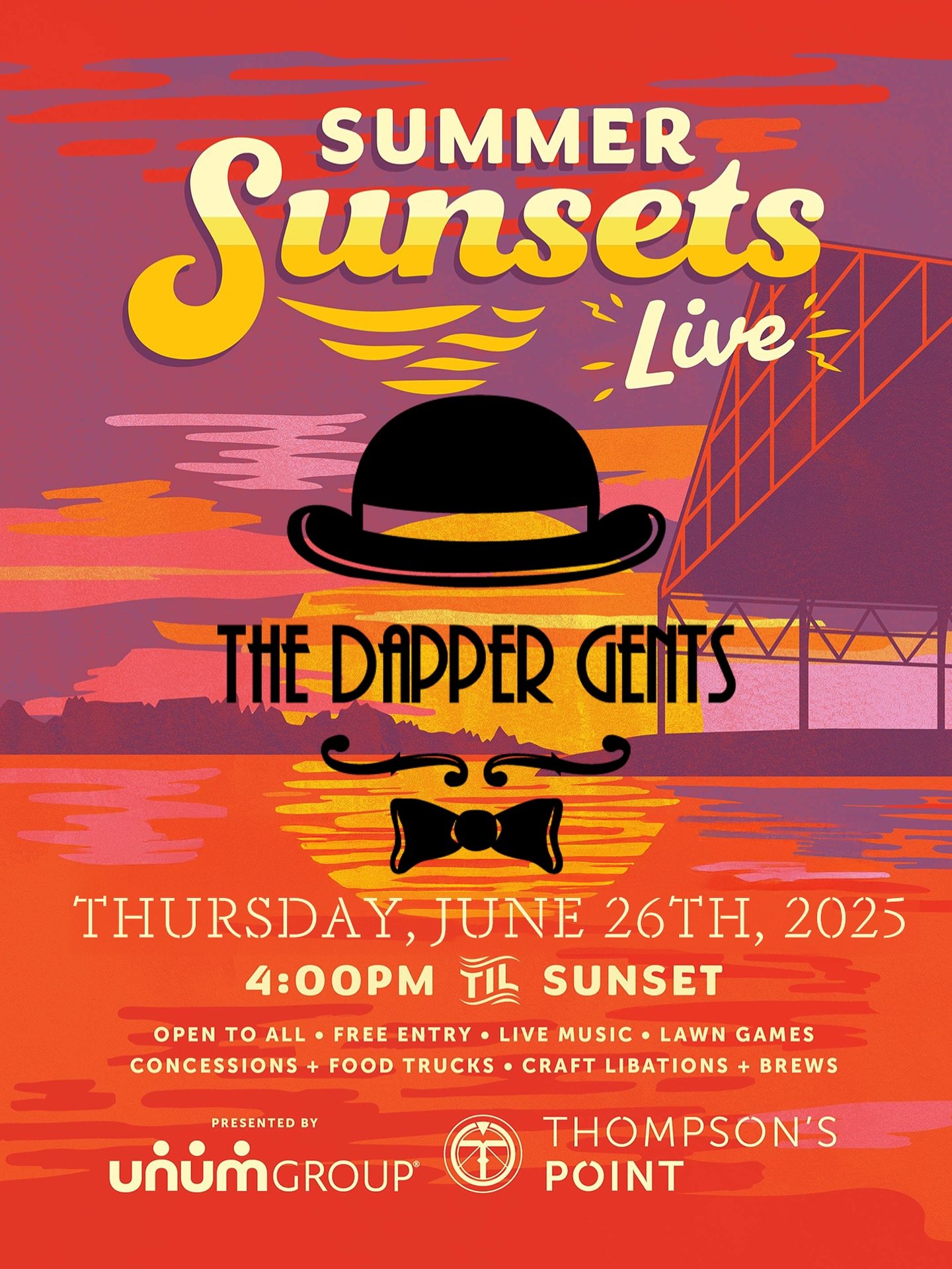 We&rsquo;re playing @thompsonspoint next Thursday! Who&rsquo;s coming??? 

Doors: 4pm
Music: 6pm