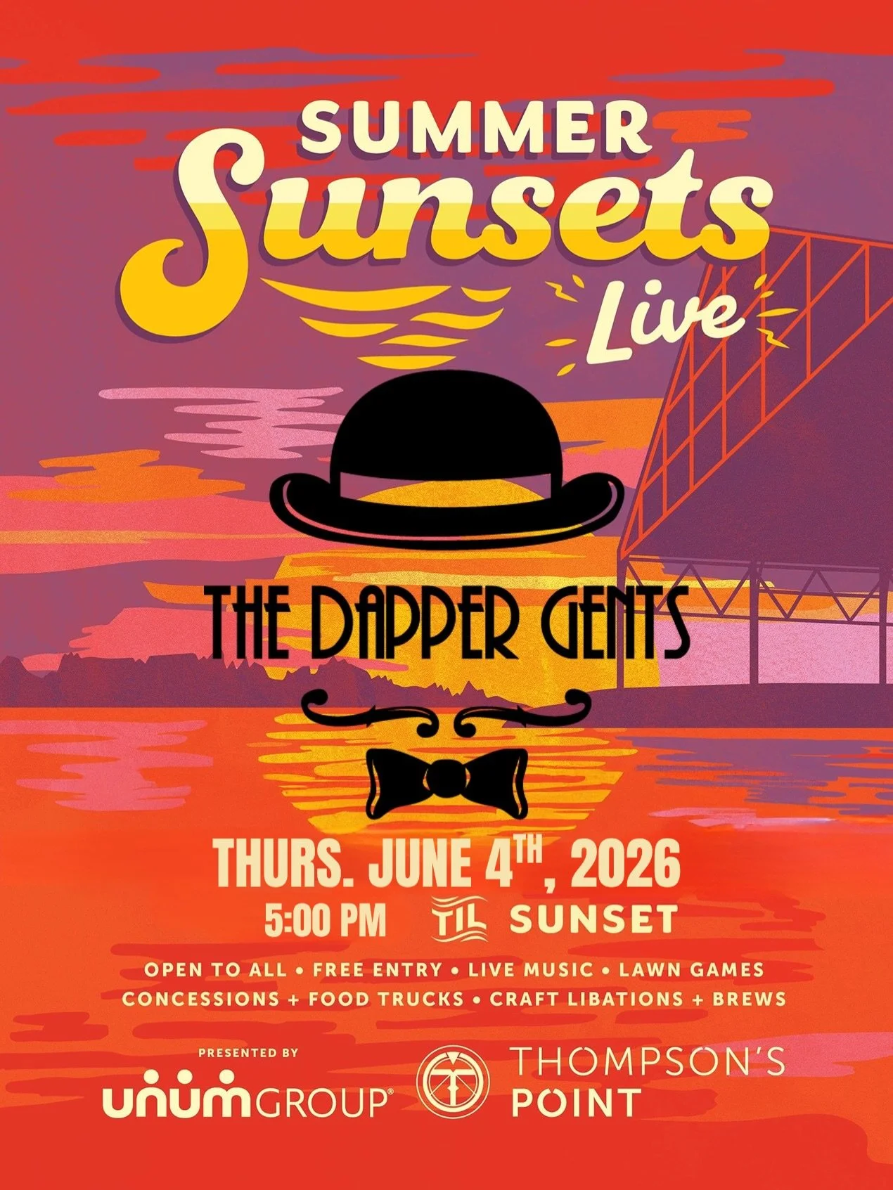 Kicking June off with a bang! Playing 6-8pm @thompsonspoint Thursday, June 4th!!!

@jacobmccurdymusic 
@dannyrandmusic 
@jclementmusic 
@stuartgurley