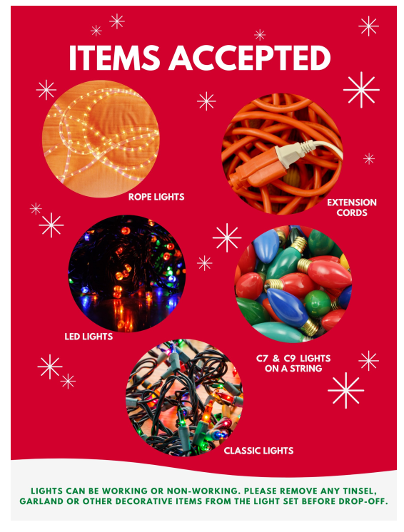 MURPHYSBORO & CARBONDALE Holiday Light Recycling — Healthy Southern