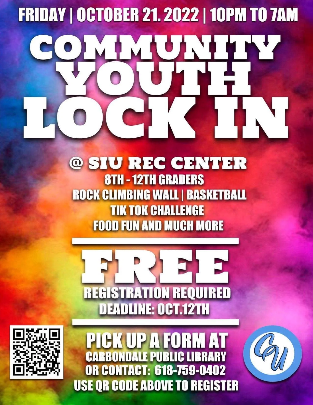 Tween Lock In CARBONDALE:- Community Youth Lock In — Healthy Southern Illinois Delta ...