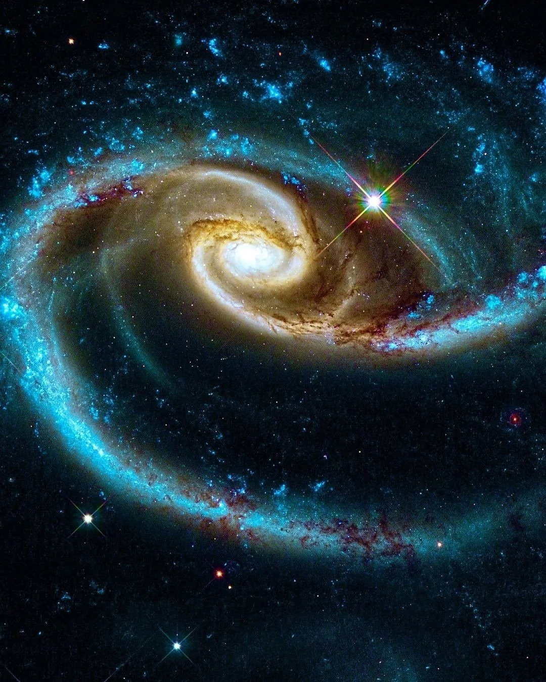 Samhain 

In this ever expanding universe (or is it a multiverse?), in which we can count trillions of galaxies, every single one of them containing countless billions of stars (and even more planets), all of them are held together by a supermassive 