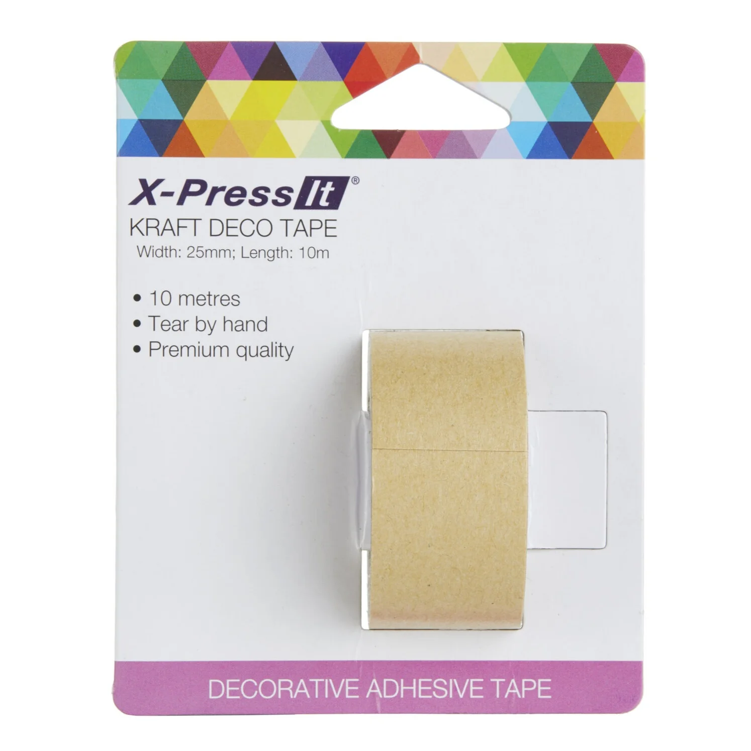 X-Press It Kraft Deco Tape 