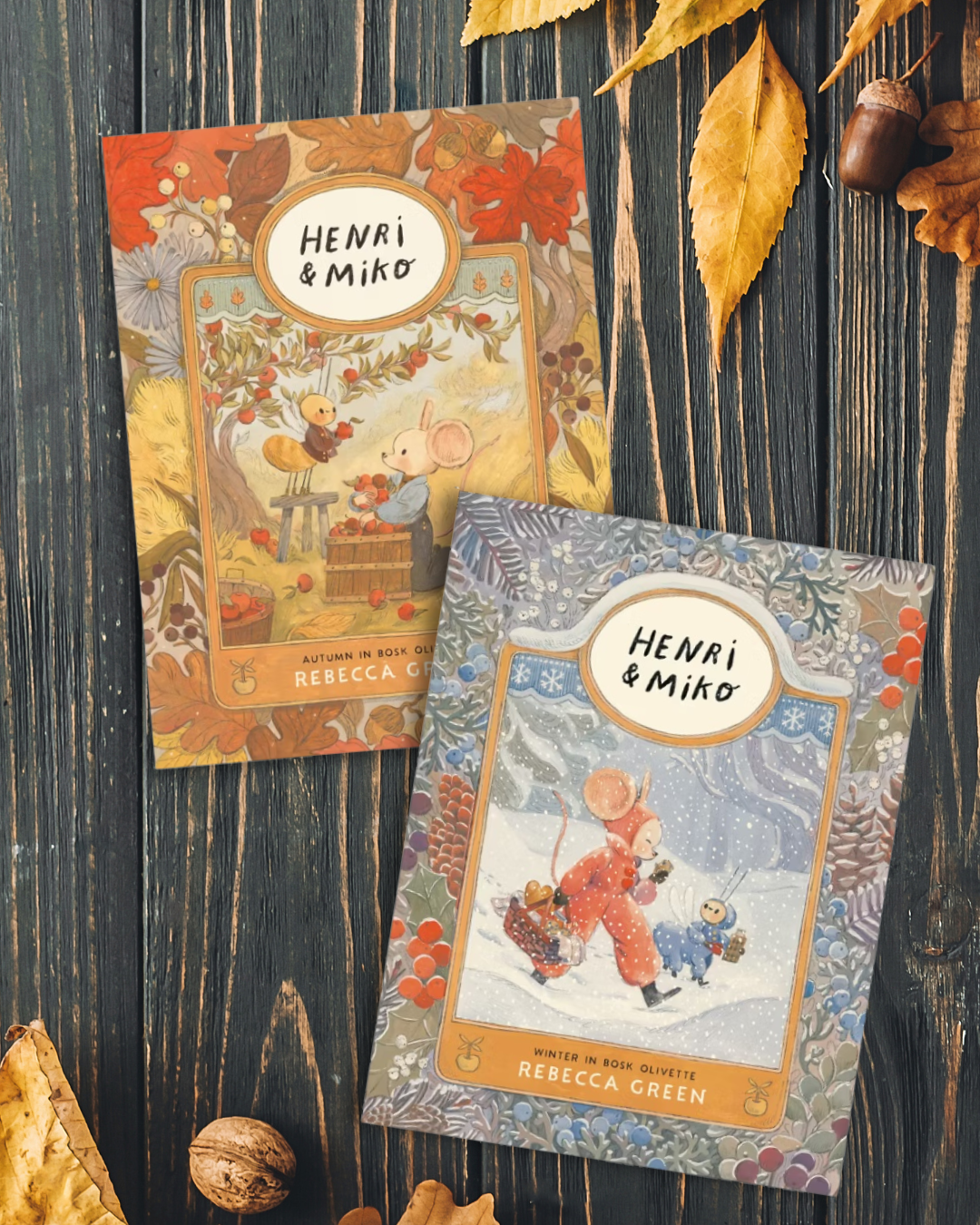 Celebrate the Henri &amp; Miko Series with Rebecca Green