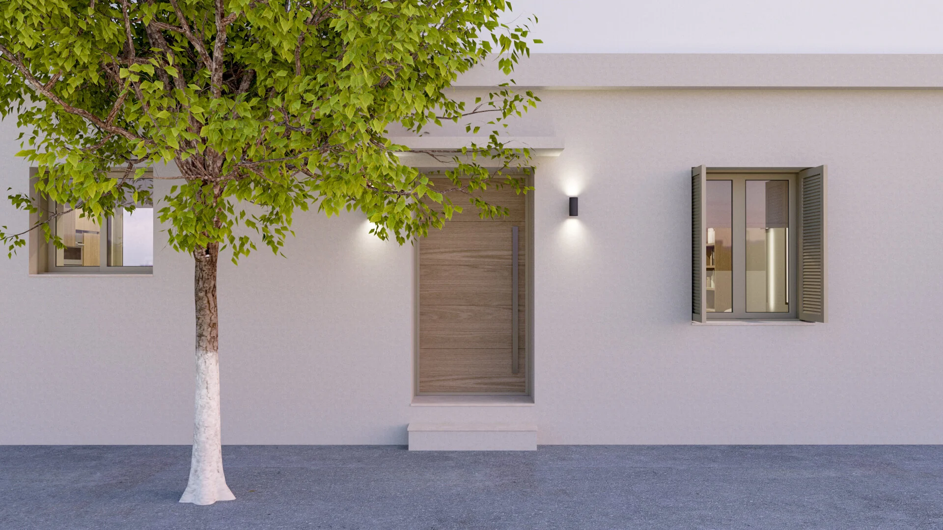 residence in Almirida - exterior