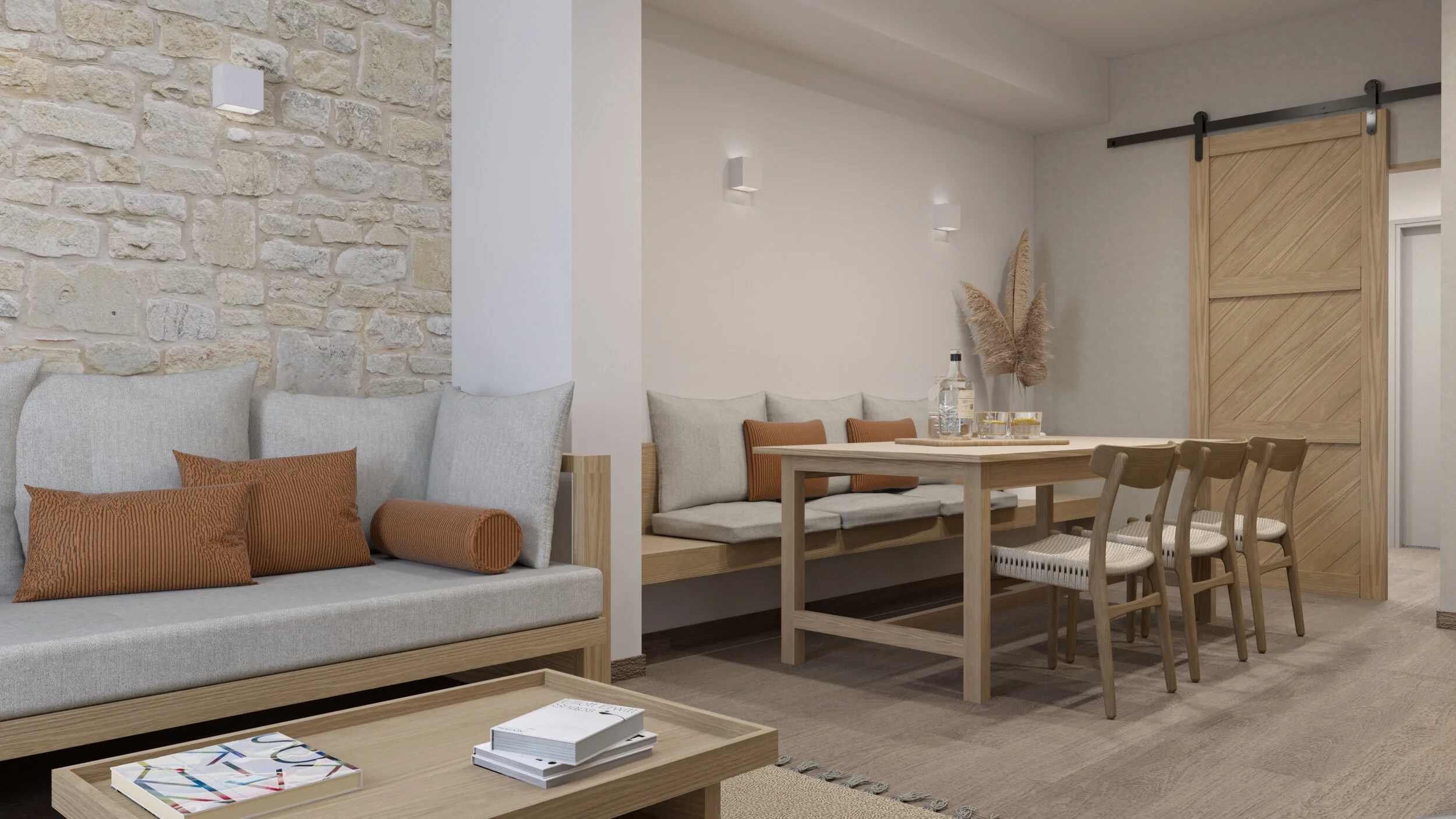 living - dining room 