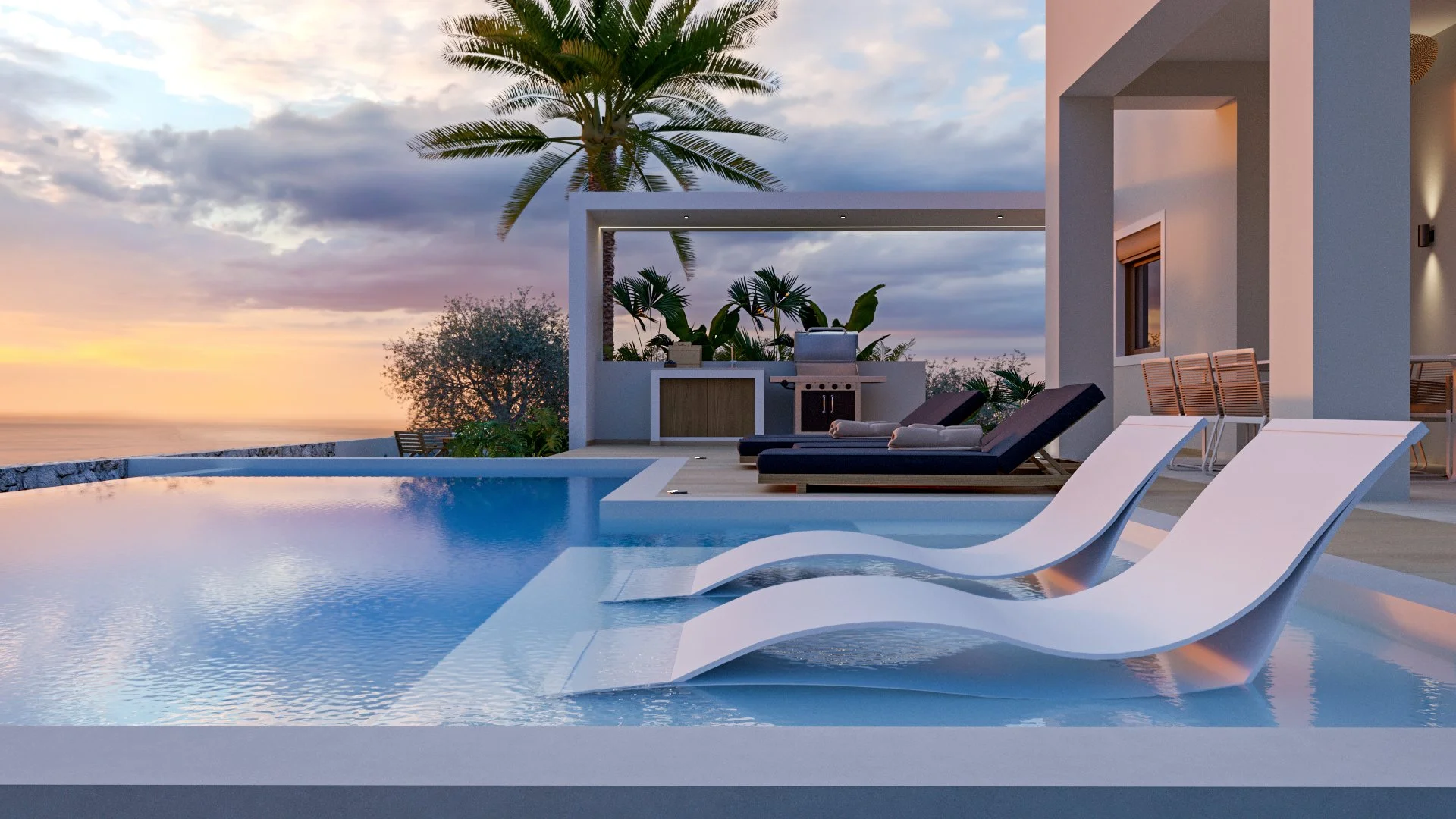 swimming pool 3d rendering 05