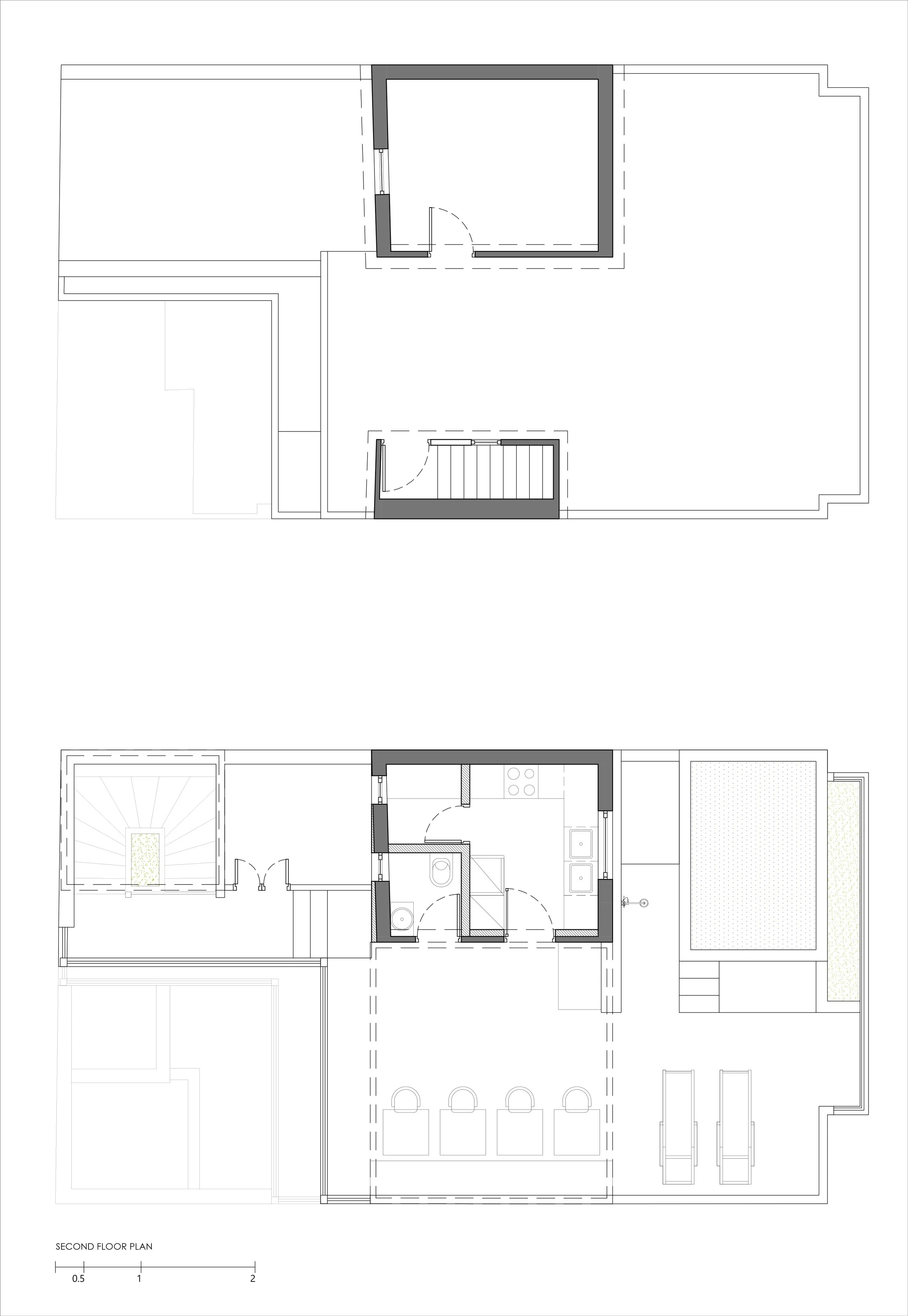 second floor plan