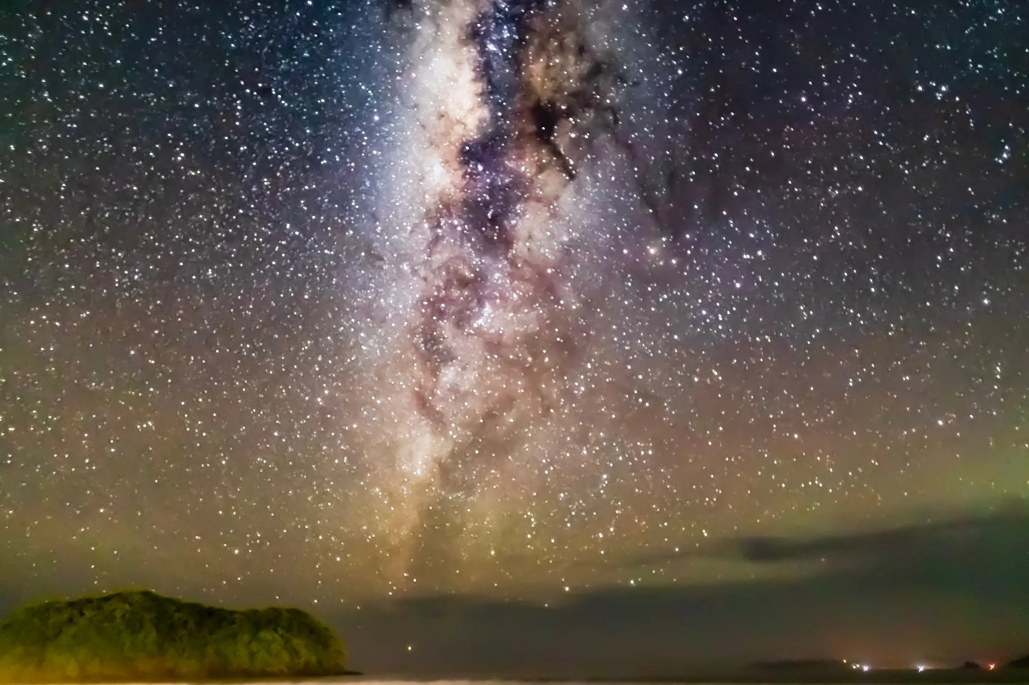  Milky Way over Playa Venoa, Panama, 2022. 