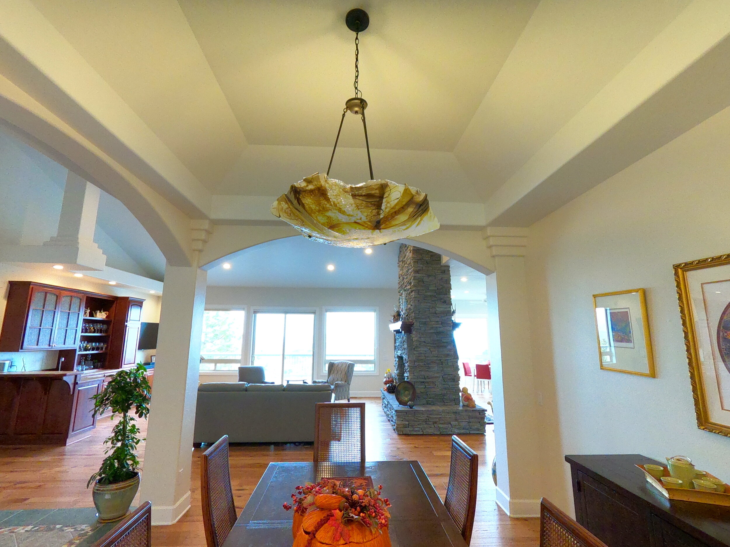 Dining Room Light Remodel - Awbrey Butte Bend Oregon.JPG