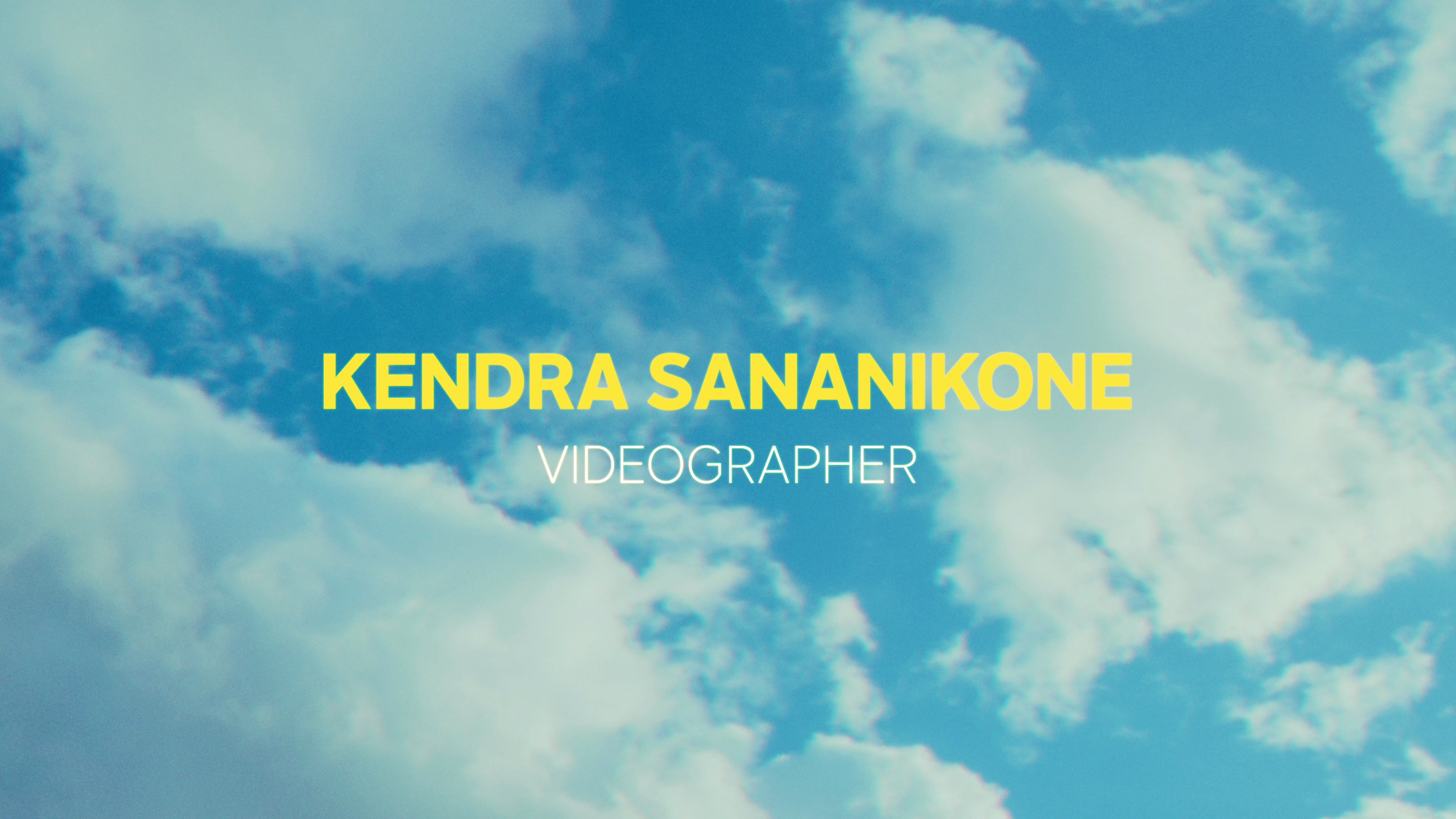 Kendra Sananikone 2026 Reel