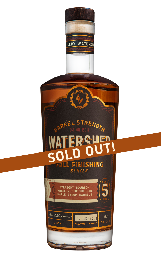 Watershed Distillery Bourbon Finished in Maple Syrup Barrels