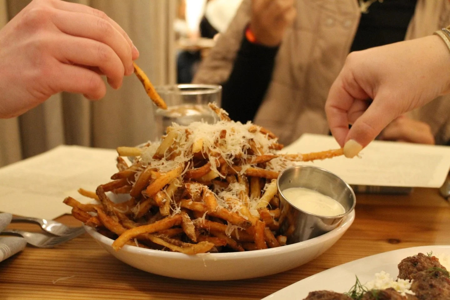 No better pairing than Pomme Frites and your best friends. 👯&zwj;♀️

Celebrate Galentine&rsquo;s with lunch plans at Aventine!

Tues-Sat &bull; 11-2