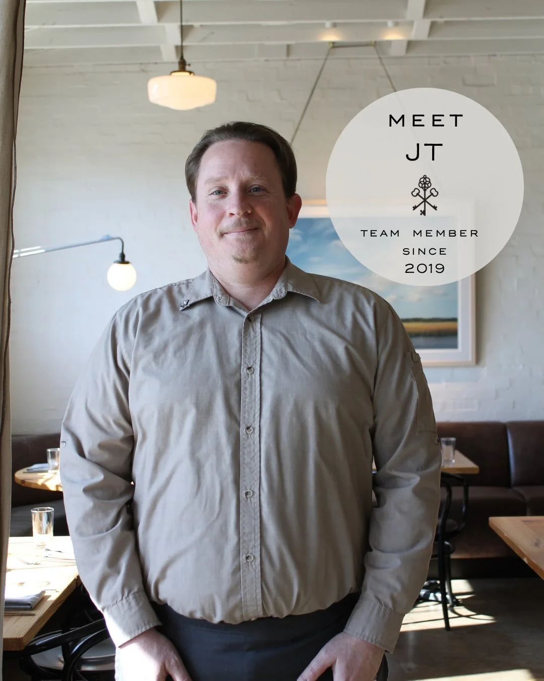 Some people have a way of making the job look effortless and fun. JT does both.

An original member of our Aventine team, JT continues to bring consistency, great energy, and just the right amount of humor to every shift. He genuinely loves what he d