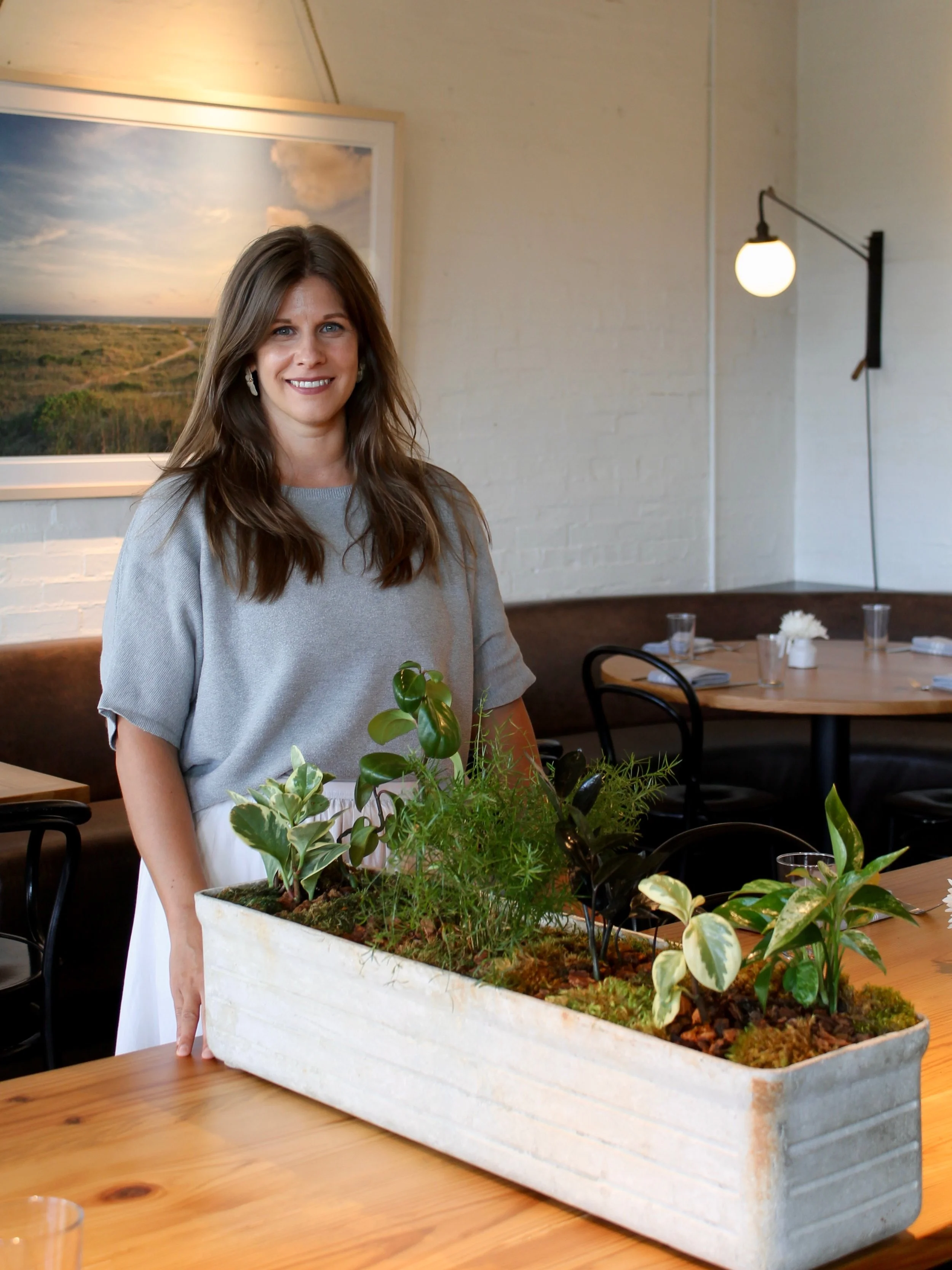Meet Alison, the owner behind @bluemrome, and the creative touch behind the seasonal greenery throughout our dining room. 🌱

Our space is made special by the people who gather in it and the thoughtful details created by neighbors like her. We love c