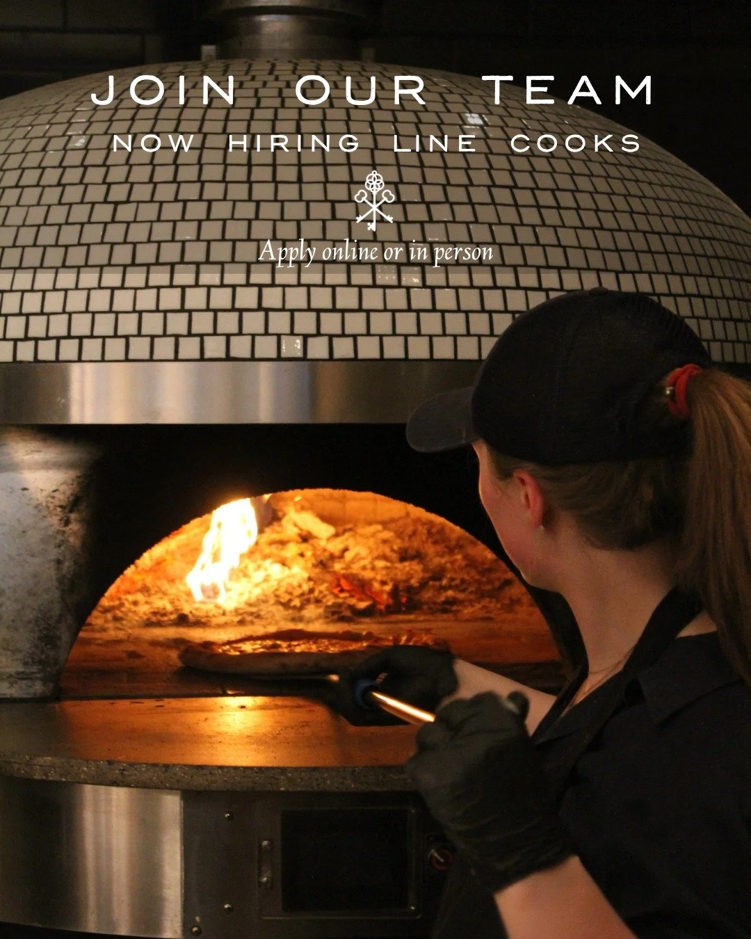 Passion belongs behind the line. 🔥

Join a chef-driven kitchen where every service, every plate, and every detail matters.

Apply online through our website aventinerome.com or in person at 401 W 3rd St SW.