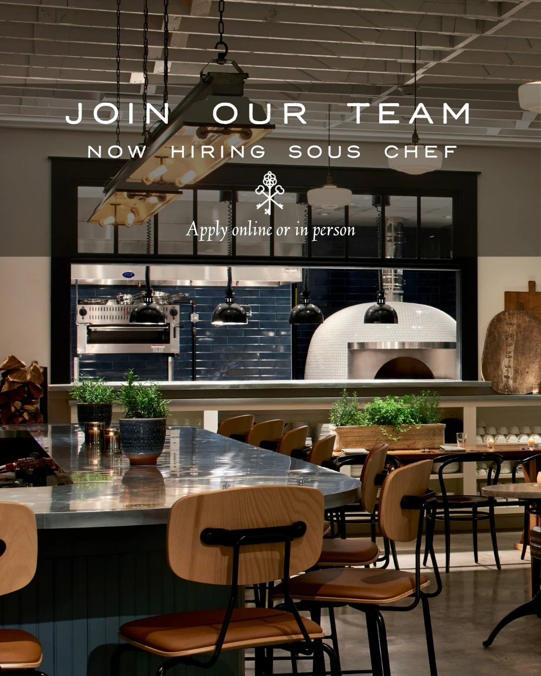 Looking to take your culinary career to the next level?

Join a chef-driven kitchen that values high quality ingredients, genuine hospitality, and creating an exceptional experience for every guest.

Apply online through our website (link in bio) or 