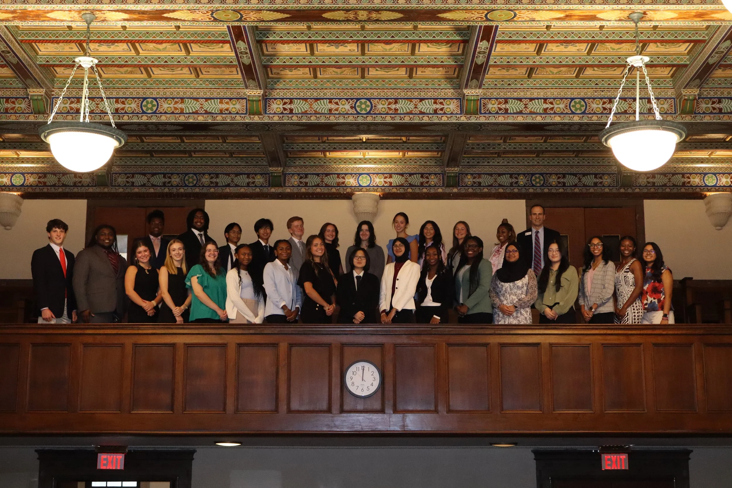  Students participating in the Supreme Court and My Hometown in July 2025. 