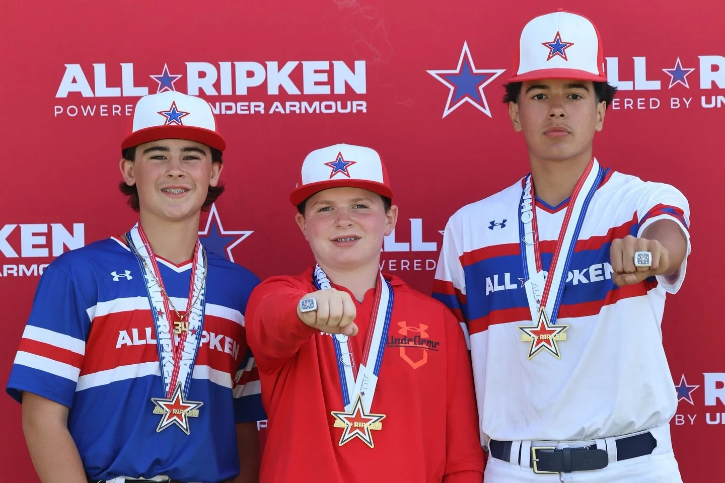 Champions! Congrats to Andray LeMay and Carter Glines who led Team Liberty to victory in the All-Ripken finals this week! Fellow Crusher Brady Foote fell to his teammates in the Championship. Great showing, Gentlemen!