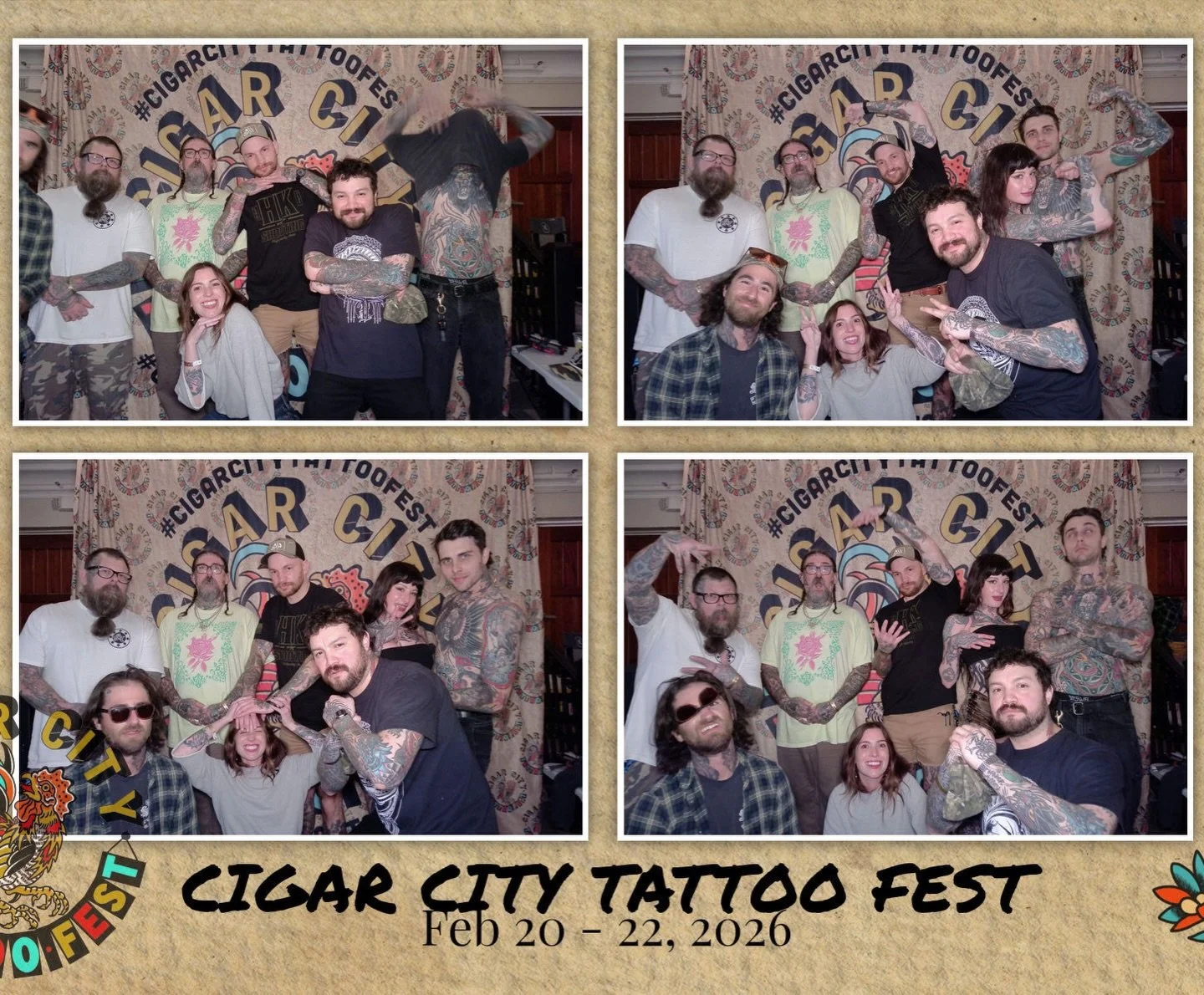 Thanks to @chingoflamingo @chopper_ftw @claymontgomery for putting on @cigarcitytattoofest and having us out!

Thanks to @jsmalleytattooer for letting me crash the booth

Thanks to everyone else for hanging and getting tattooed!