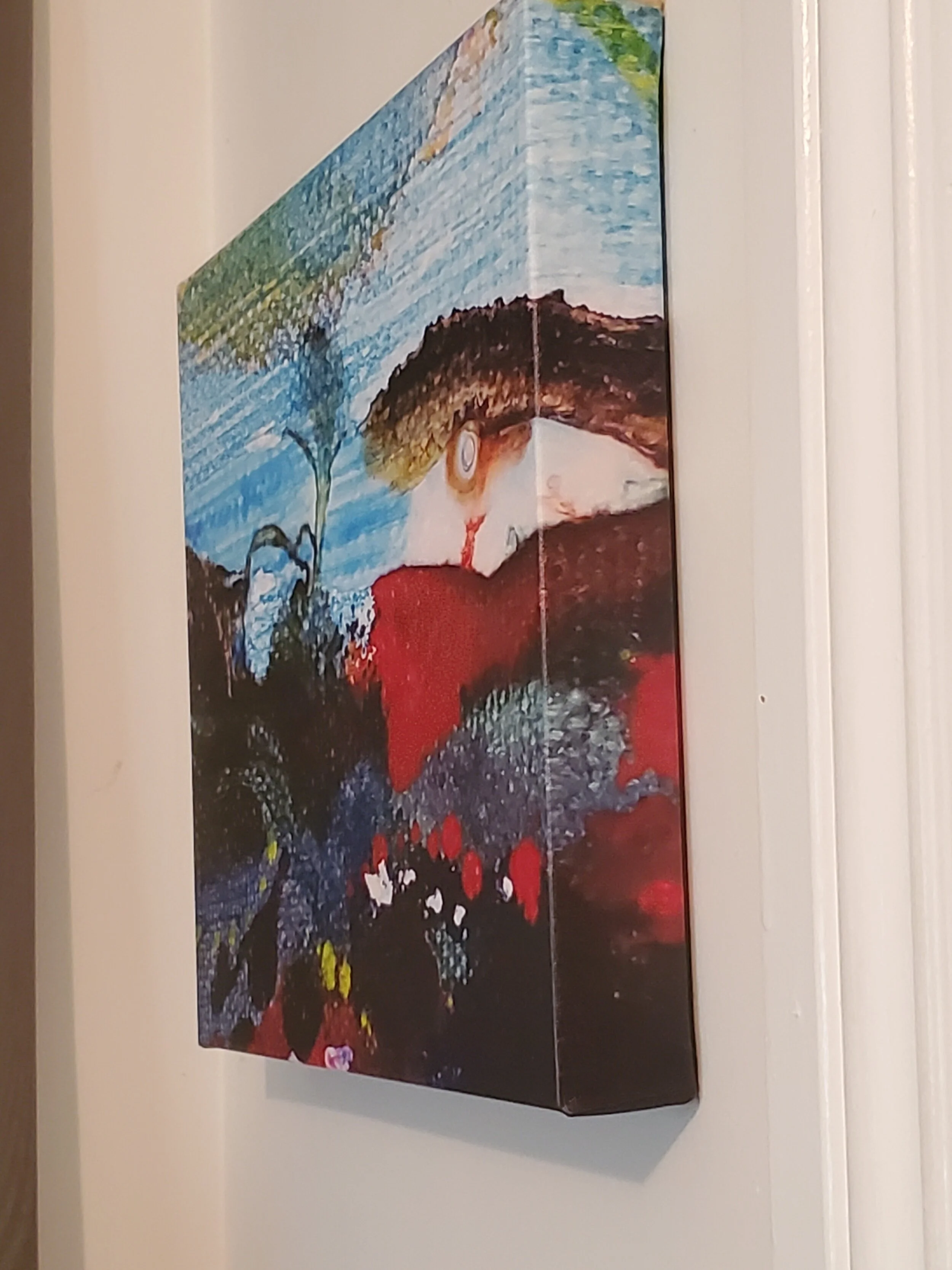 (c) 2020 GuadulesaRivera_Merry Land sm canvas print_8x8_Sideview.jpg