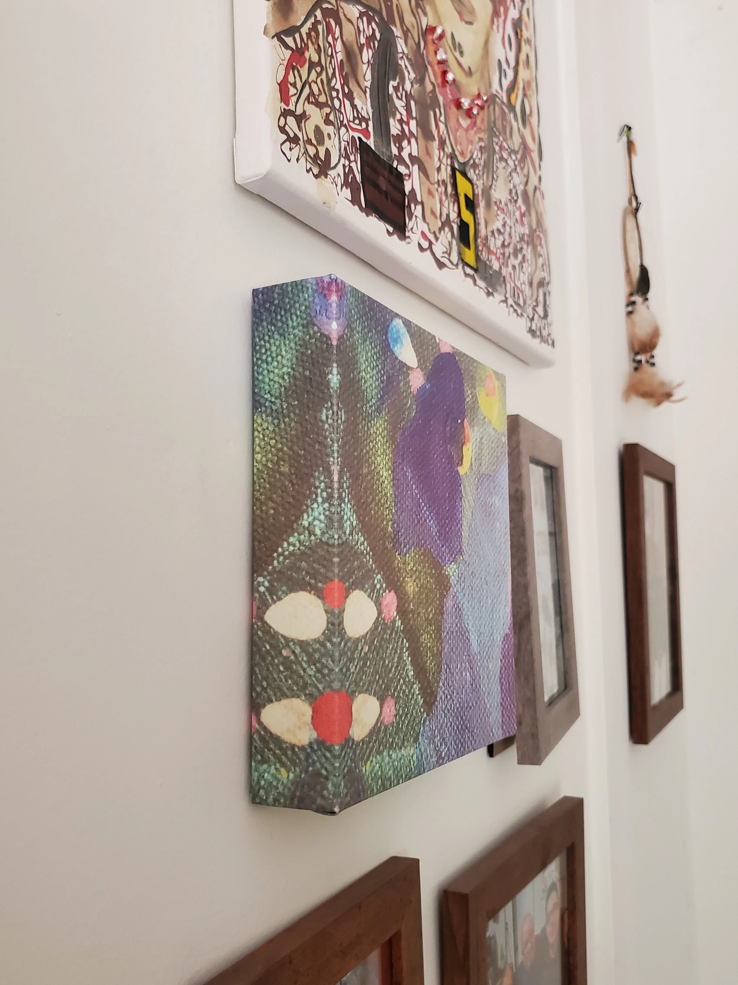 (c)2019 GuadulesaRivera_Peace Power canvas print_8x8_sideview.jpg