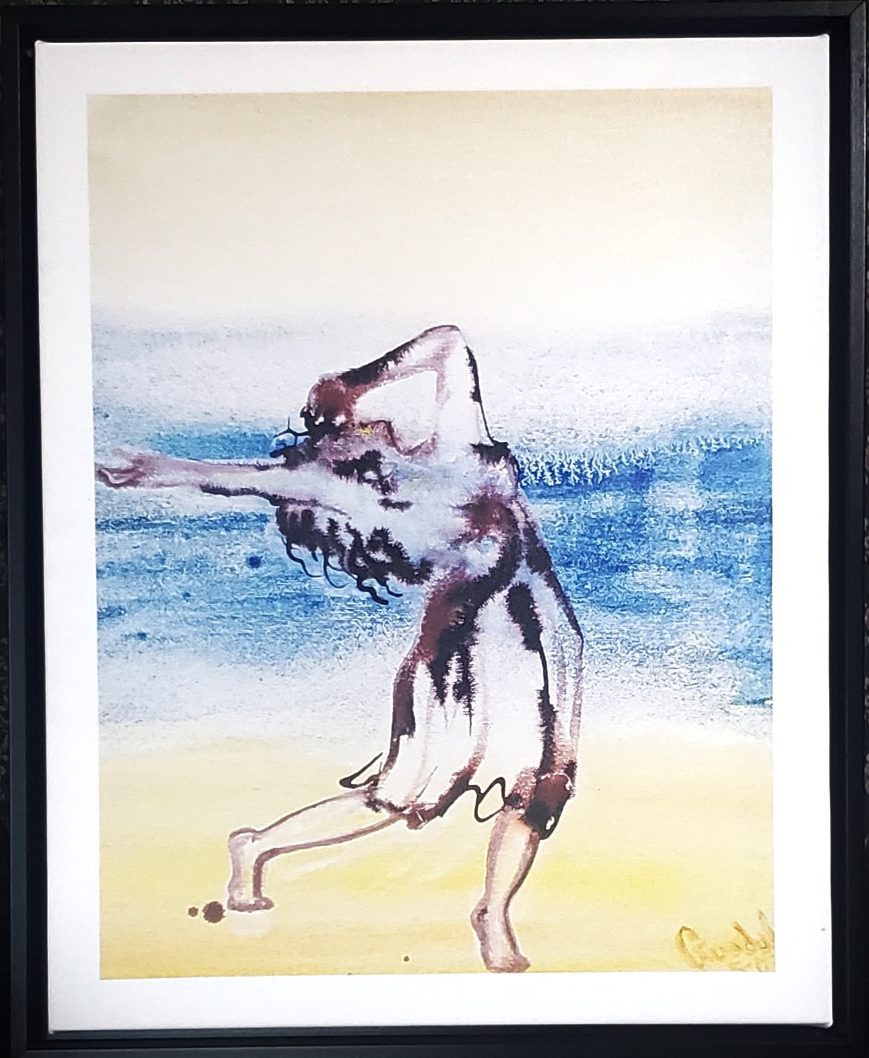(c)2014 Guadulesa Rivera_L.A. CA_Framed Digital Print_vertical 20x16-21.5x17.5_Source-Canto a Yemaya.jpg