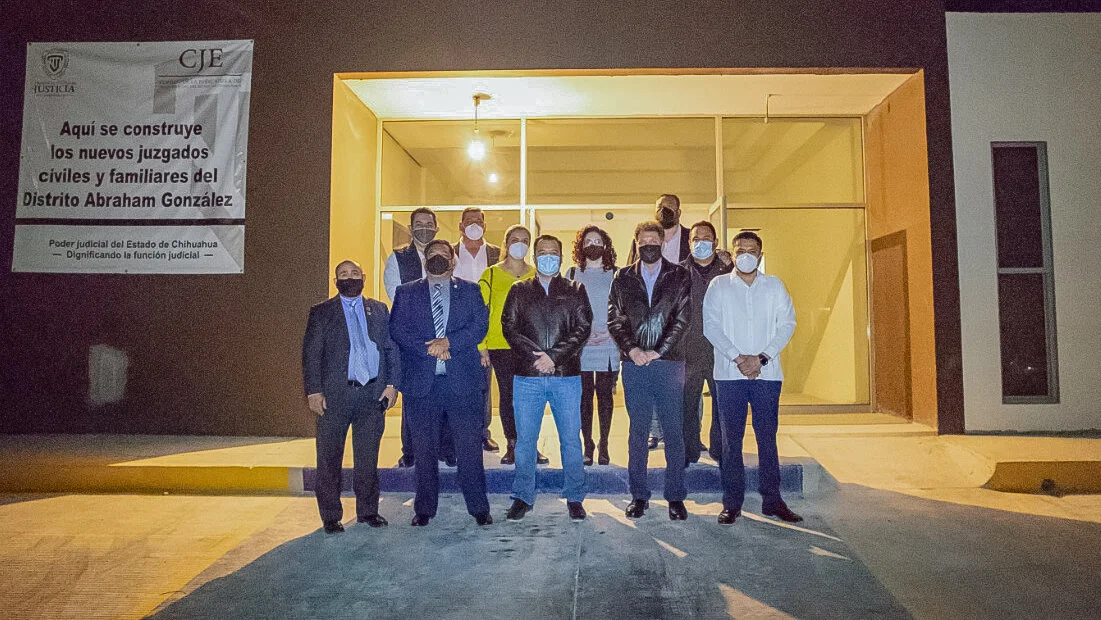 Nuevos juzgados en Delicias, al 90% de su construcción