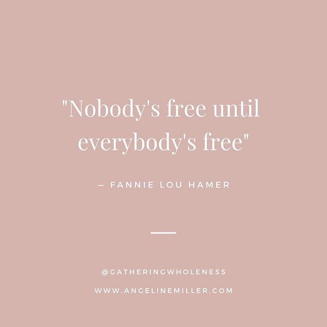 We can&rsquo;t live in a healthy and free society that upholds each person&rsquo;s inherent value and right to thrive when our systems of protection and health continue to disproportionately kill and oppress Black lives. When we ignore the murders of