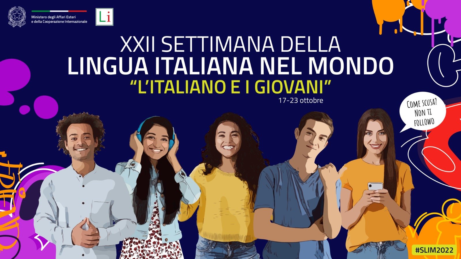 XXII SETTIMANA DELLA LINGUA ITALIANA L’ITALIANO E I GIOVANI — Dante