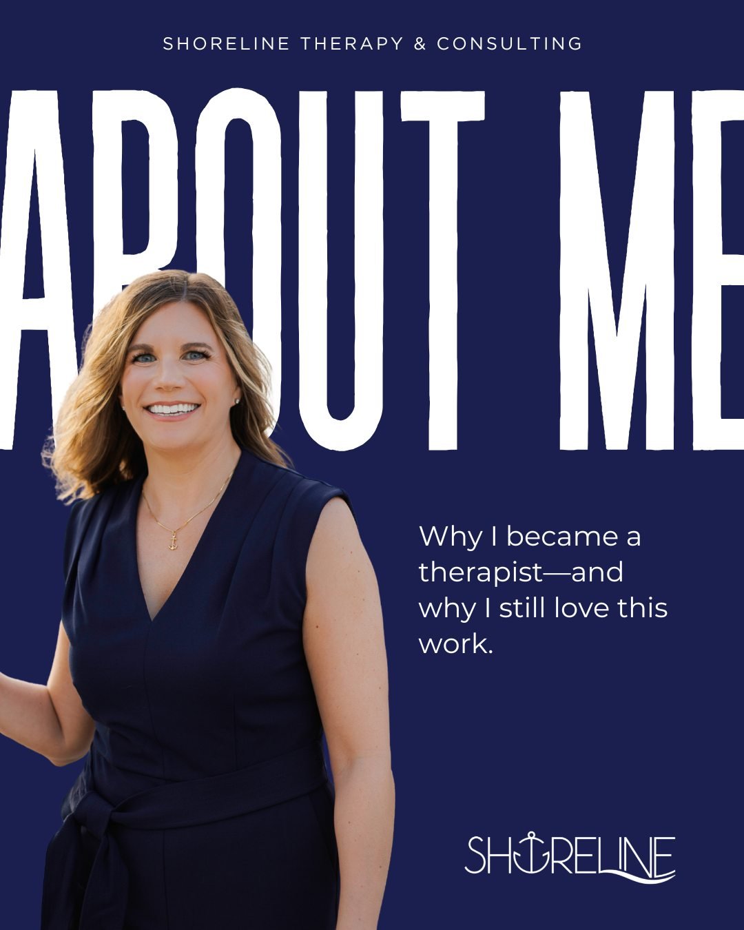 It might sound trite, but I'm one of those people who likes to help. I'm naturally empathic and nurturing. I listen more than I speak in social settings. I love reading and learning. So it makes sense that I became a therapist. I started in the field