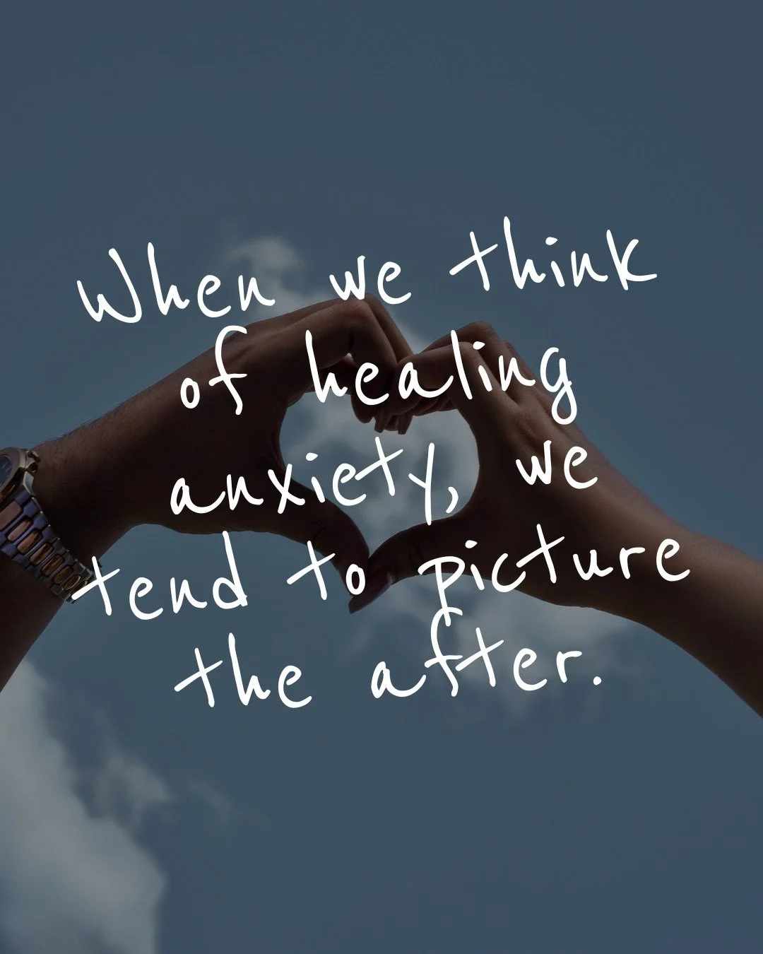 As a therapist, I want to normalize something many people are never told:
healing anxiety doesn&rsquo;t always feel calm at first.

In fact, some of the earliest signs of progress can look confusing, uncomfortable, or even &ldquo;worse&rdquo; before 