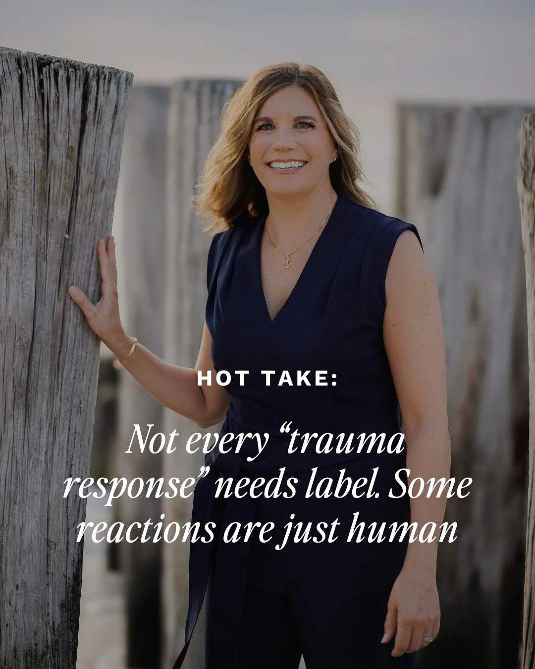 Hot take &mdash; and a gentle reminder.

Not every emotional reaction needs a label.
Not every response is trauma.
Some reactions are simply human.

We live in a world that loves to categorize feelings, diagnose discomfort, and search for a reason be
