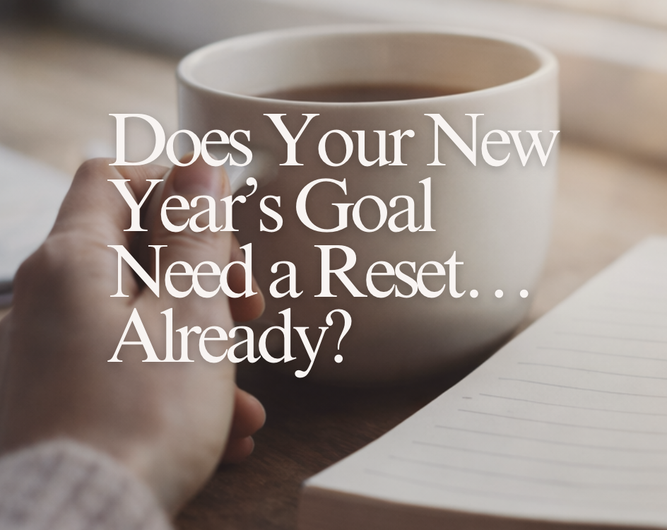 Does Your New Year’s Goal Need a Reset… Already?